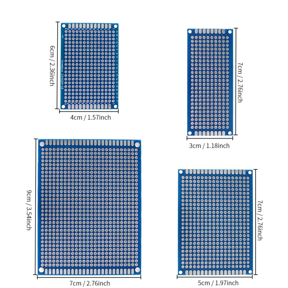    PCB  ŰƮ, پ ũ 극庸 PCB Ʈ, DIY  ǰ, 40 , 3x7, 4x6, 5x7, 7x9cm